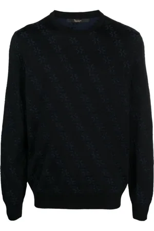 BILLIONAIRE Truien, Heren, Zwart, L, Wol, Polo Shirts