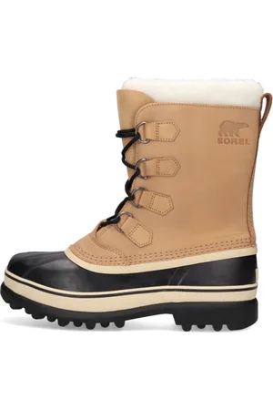 sorel Schoenen, Heren, Bruin, 42 EU, Wol, Waterdichte Kameel Enkellaarzen Caribou