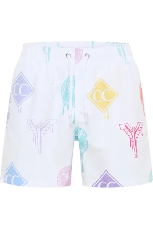 Carlo Colucci Badkleding, Heren, Veelkleurig, M, Sportieve Beachvolleybal Surf Zwemshorts