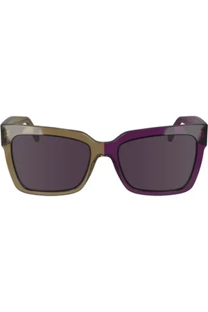 Calvin Klein Accessoires, Dames, Bruin, 54 MM, Fotocromatische zonnebril Ckj 24606S 208 montuur