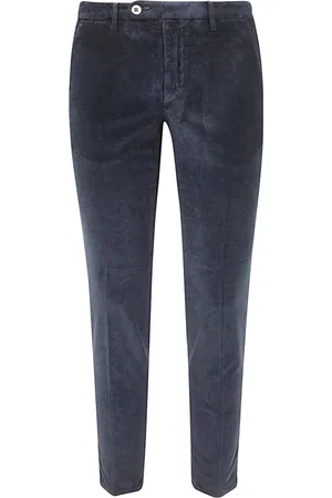 MICHAEL COAL Broeken, Heren, Blauw, W33, Katoen, Capri Broek 016 Navy