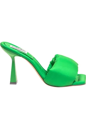 Sebastian Schoenen, Dames, Groen, 36 EU, Nylon, Blast Mule Sandalen