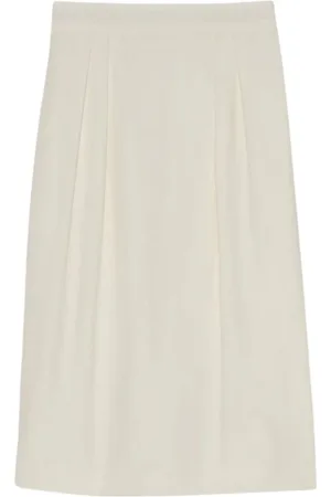 Inès de la Fressange Rokken, Dames, , S, Polyester, Ivory Céleste rok