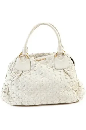 Miu Miu Pre-owned, Dames, , ONE Size, Pre-owned Fabric handbags