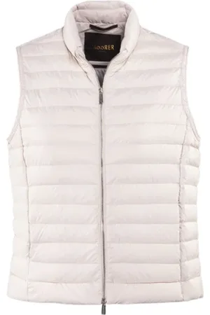 MOORER Jassen, Dames, , 3Xs, Iridescent Korte Donsvest