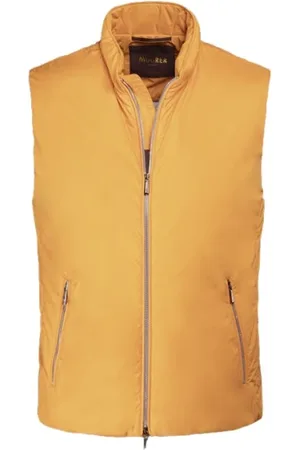 MOORER Jassen, Heren, Oranje, L, Acqua Line Vest met Paraplu