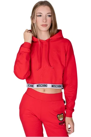 Moschino Sweatshirts & Hoodies, Dames, Rood, S, Dames Underbear Toy Sweatshirt