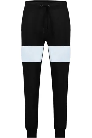 Cerruti 1881 Broeken, Heren, Zwart, L, Sportieve Streetwear Broek