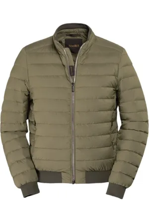 MOORER Jassen, Heren, Groen, M, Lichtgewicht donsjack
