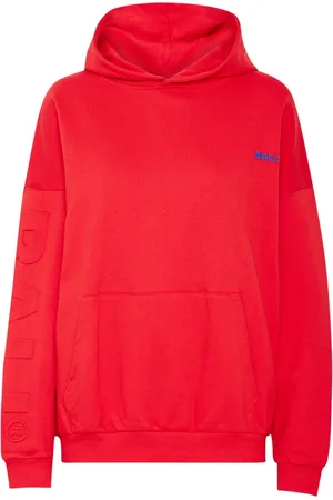 Ball Sweatshirts & Hoodies, Dames, Rood, S, Katoen, Bright Hammer Hoodie Sweatshirt