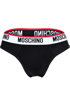 Moschino Ondergoed, Heren, Zwart, S, Katoen, Heren Logato Instappers