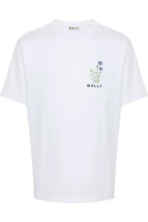 Bally Tops, Heren, Wit, 2Xl, Katoen, Witte T-shirts en Polos