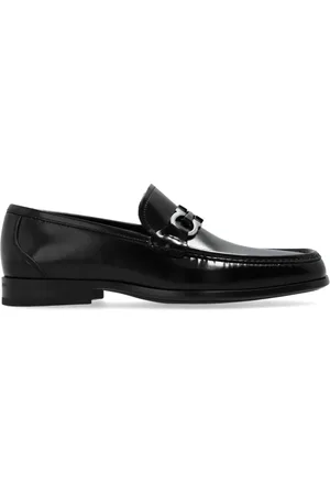 Salvatore Ferragamo Schoenen, Heren, Zwart, 38 EU, Leer, Grandioso Loafers