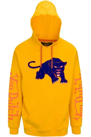 Von Dutch Sweatshirts & Hoodies, Heren, Oranje, M, Leaper Lifestyle Hoodie