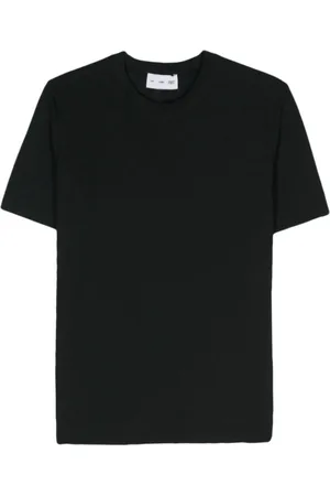 Post Archive Faction PAF Tops, Heren, Zwart, M, Katoen, Zwart Jersey T-shirt met Logo Print