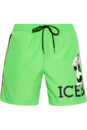 Iceberg Badkleding, Heren, Groen, S, Polyester, Looney Tunes Heren Kostuum