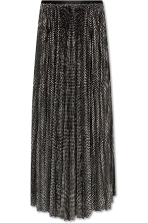 FORTE FORTE Rokken, Dames, Zwart, L, Polyester, Rok met Lurex Draad