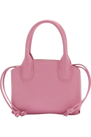 Silvian Heach Tassen, Dames, Roze, ONE Size, Leer, Gestructureerde Handtas - New Martina