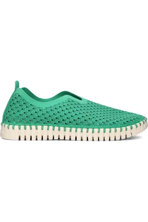 Ilse Jacobsen Schoenen, Dames, Groen, 37 EU, Groene Instap Tulip Schoenen