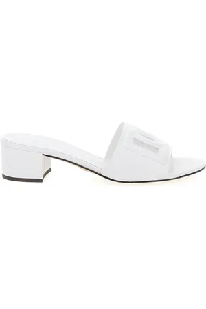 Dolce & Gabbana Schoenen, Dames, Wit, 40 EU, Sandalen