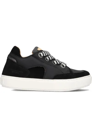 Fred de la Bretoniere Schoenen, Dames, Zwart, 40 EU, Mariola Sign Teddy Sneakers Grijs