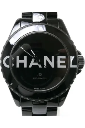 CHANEL Pre-owned, Heren, Zwart, ONE Size, Pre-owned Stainless Steel watches