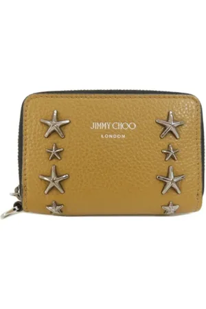 Jimmy Choo Pre-owned, Dames, , ONE Size, Tweedehands leren portemonnees