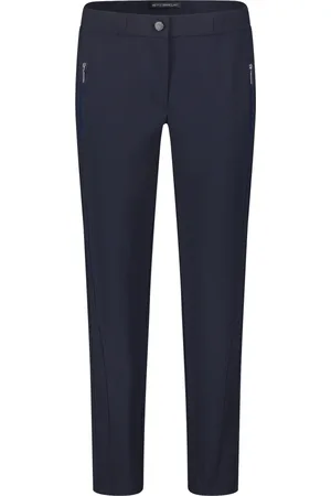 Betty Barclay Broeken, Dames, Blauw, XL, Broeken