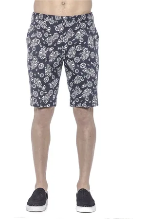 PT Torino Korte broeken, Heren, Veelkleurig, XL, Heren Bermuda Shorts in Gestreepte Stof
