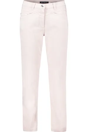 Betty Barclay Broeken, Dames, Roze, 2Xl, Stad & Reis Slim Fit Broek