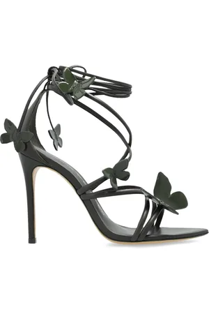 SOPHIA WEBSTER Schoenen, Dames, Groen, 36 EU, Leer, Hoge sandalen Vanessa