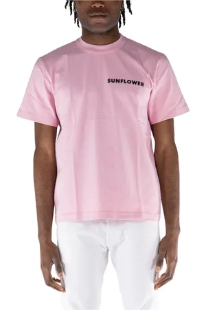 Sunflower Tops, Heren, Roze, L, Katoen, Master Logo Tee