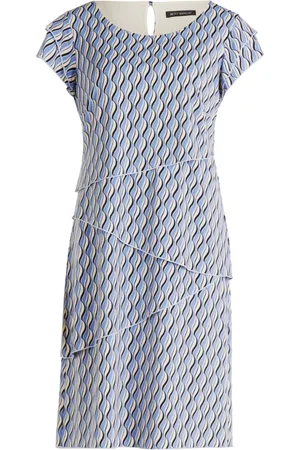 Betty Barclay Kleedjes, Dames, Veelkleurig, 3Xl, Jerseyjurk met lagen