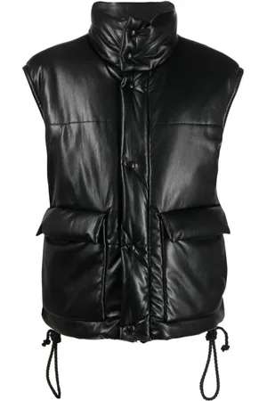 Nanushka Jassen, Heren, Zwart, L, Zwarte Vest Elegante Stijl