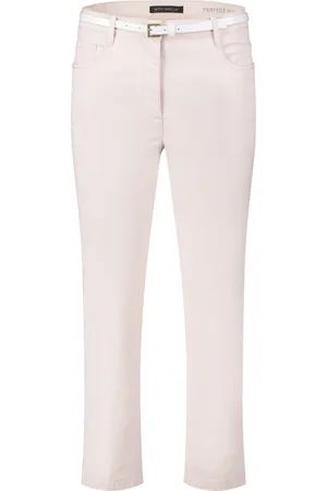 Betty Barclay Broeken, Dames, Roze, M, Zomerbroek met riem