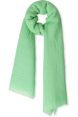NOTRE-V Accessoires, Dames, Groen, ONE Size, Dames Sjaals 106