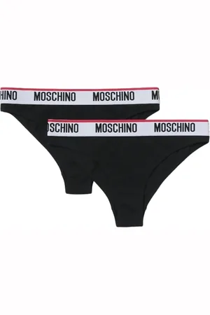 Moschino Ondergoed, Dames, Zwart, XL, Comfortabel Ondergoed