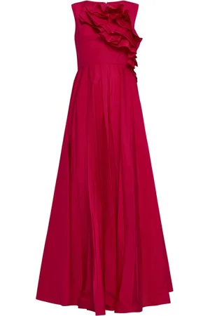 TALBOT RUNHOF Kleedjes, Dames, Rood, XL, Polyester, Elegante Jurken Collectie