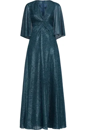 TALBOT RUNHOF Kleedjes, Dames, Blauw, M, Polyester, Elegante Jurken Collectie