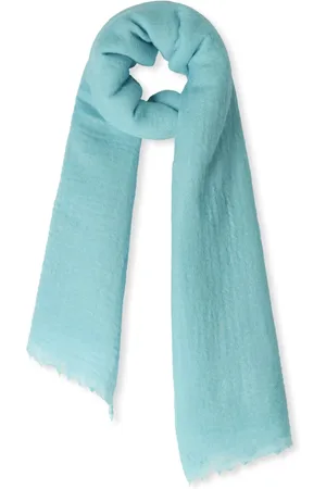 NOTRE-V Accessoires, Dames, Blauw, ONE Size, Dames Sjaals 106