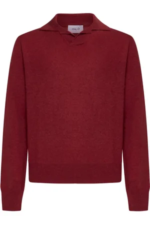 D4.0 Truien, Heren, Rood, L, Stijlvolle T-shirts en Polos