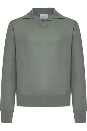 D4.0 Truien, Heren, Groen, L, Stijlvolle T-shirts en Polos