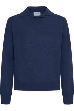 D4.0 Truien, Heren, Blauw, L, Stijlvolle T-shirts en Polos