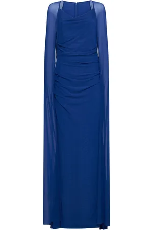 TALBOT RUNHOF Kleedjes, Dames, Blauw, L, Blauwe Elegante Jurken voor Vrouwen