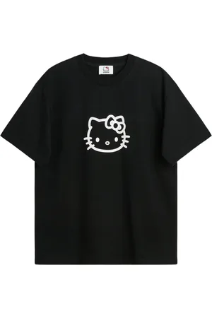 Soulland Tops, unisex, Zwart, Xs/S, Katoen, Relaxed-fit T-shirt met zeefdruk