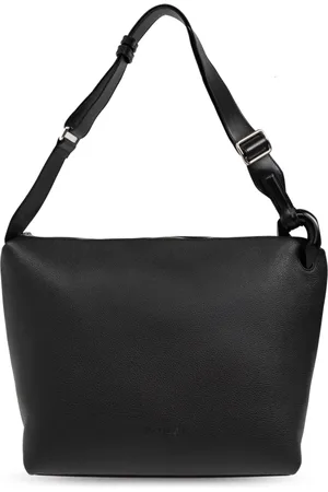 J.W.Anderson Tassen, Dames, Zwart, ONE Size, Leer, Corner Shopper Tas