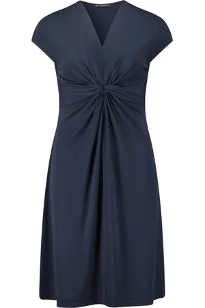 Betty Barclay Kleedjes, Dames, Blauw, XL, Casual Jurk zonder Sluiting