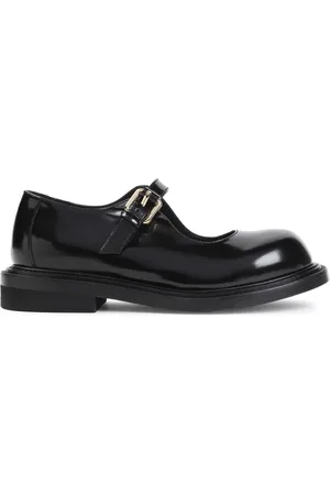 Moschino Schoenen, Dames, Zwart, 39 EU, Leer, Klassieke Zwarte Loafers