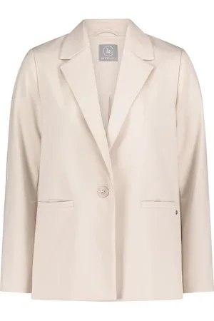 Betty & Co Jassen, Dames, , 2Xl, Langblazer Chic Trend Silhouet Elegantie Zakken