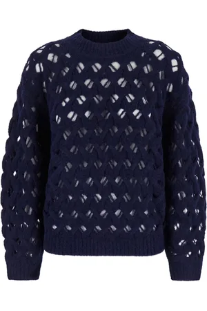 Isabel Marant Truien, Dames, Blauw, M, Aurelia Pull Sweater